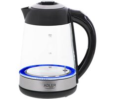 Adler AD 1285 / Czajnik szklany instant / 2200 W / 1,7 L
