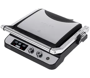 Adler AD 3059 srebrny / Grill elektryczny 2 w 1 / 3000 W / 1508 cm2