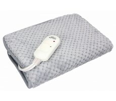 Adler AD 7415 szary / Koc grzewczy - mat / 2 temperatury / 80W / 30 x 40 cm