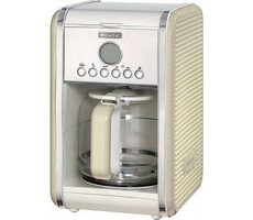 Ariete 1342 Vintage beżowy / Przelewowy ekspres do kawy / 1100W / 1200 ml 