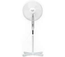 Adler AD 7305 biały / Wentylator stojący / 3 prędkości / 90W / wysokość 102-125cm / 53,6 dB
