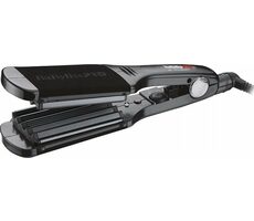 Babyliss BAB2512EPCE czarny / Żelazko krepowe / śr. płyta 60 mm / 5 temperatur 120°-200°C
