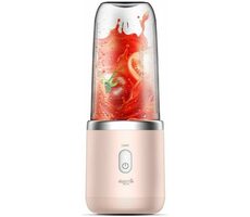 Deerma NU05 różowy / Blender do smoothie / 140 W / 21 000 obr./min / 0,4 l