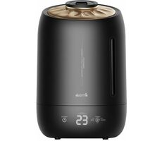 Deerma F600 czarny / ultradźwiękowy nawilżacz powietrza / 25W / pomieszczenie do 30 m-2 / 280 ml-h / zbiornik na wodę 5 L / 36 dB