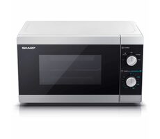 Sharp YC-MS01ES srebrny / Kuchenka mikrofalowa / 800W / 20L 