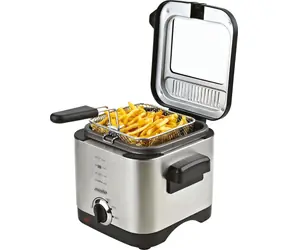 Mesko MS 4910 czarno-srebrny / Frytkownica / 900 W / olej 1,5 L