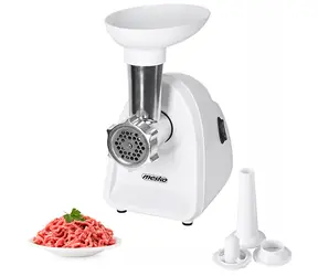 Mesko MS 4809 biały / Maszynka do mielenia mięsa / 350 W / 1,3 kg na min / 3 przystawki