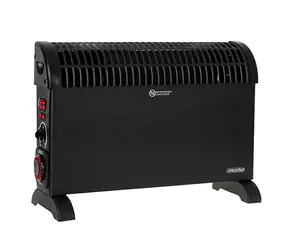 Mesko MS 7741b czarny / konwektor elektryczny na gorące powietrze / 750W-1250W-2000W / 3 poziomy mocy