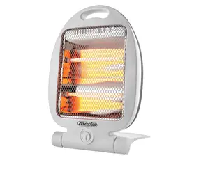 Mesko MS 7710 biały / Elektryczny grzejnik halogenowy / 400W i 800 W / 2 poziomy mocy