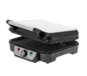 Mesko MS 3050 czarny / Elektryczny grill kontaktowy stołowy / 1800W / 180°C