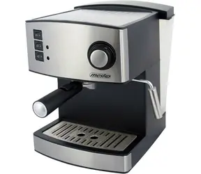 Mesko MS 4403 czarny / Kawiarka dźwigniowa / 850W / 1,6 l / 15 bar