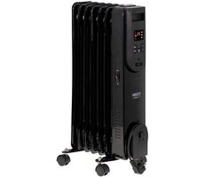 Camry CR 7812 czarny / Elektryczna chłodnica oleju / 1500 W / 7 żeberek / 3 stopnie / koła / cd. kontroler / rynek wtórny