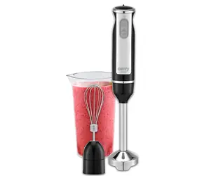 Camry CR 4621 czarny / Blender ręczny / 2w1 / 1000 W / 2 prędkości / ubijaczka 