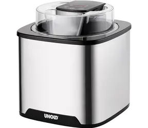 Unold 48855 Gelato silver / Maszyna do lodów / 12 W / 1,5 L / czas przygotowania 20 - 30 minut