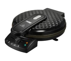 Unold 48235 Diamant czarny / gofrownica / 1200 W / 1 gofrownica / średnica 20 cm