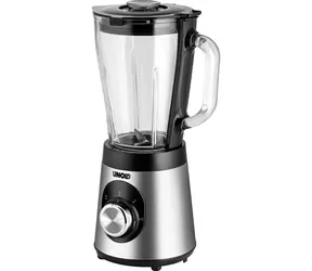 Unold 78625 czarny / blender stołowy / 500 W / 1,5 L / 2 poziomy prędkości / 25 000 obr./min / stal nierdzewna