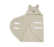 Boucle Jollein Teddy Bear w kolorze oliwkowym