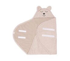 Chusta w kształcie misia Jollein Boucle Wild Rose