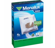 Menalux 6002 Worki do odkurzaczy / do odkurzaczy EIO i Imetec 4 szt. + filtr