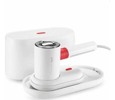 Deerma HS200 biała / 2w1 ręczna parownica do ubrań / 1000 W / 0,11 L / 18 g-min