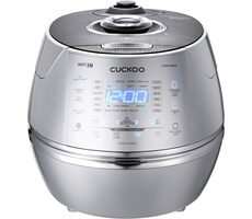 Kukułka CRP-CHSS1009FN srebrna / urządzenie do gotowania ryżu / 1305W / 1,80 l