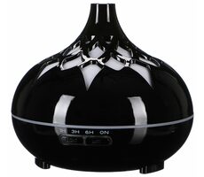 SIXTOL Palm black połysk / Dyfuzor zapachowy / 500ml / 12 W / Automatyczne wyłączanie