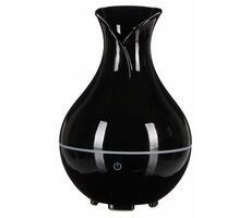 SIXTOL Bloom czarny połysk / Dyfuzor zapachowy / 200ml / 6 W / Automatyczne wyłączanie