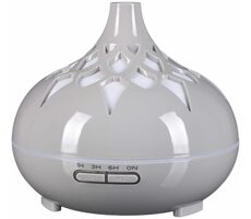 SIXTOL Palm szary połysk / Dyfuzor zapachowy / 500ml / 12 W / Automatyczne wyłączanie
