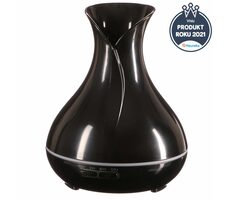 SIXTOL Vulcan czarny połysk / Dyfuzor zapachowy / 350ml / 12 W / Automatyczne wyłączanie