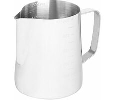 Dzbanek na mleko ECG Dzbanek ze stali nierdzewnej 600ml Lucido biały / 0,6 L 