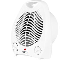 ECG TV 3030 Heat R biały / Wentylator gorącego powietrza / 2000 W / 2 poziomy ogrzewania 