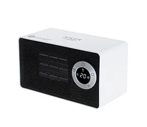 Adler AD 7746 biały / Wentylator gorącego powietrza / 1000W / 2 stopnie 