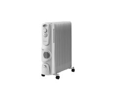Orava OH-11 biały / Elektryczny grzejnik olejowy / 2500W / 3 stopnie / 15-20 m2