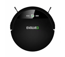 Evolveo RoboTrex H6 czarny / odkurzacz automatyczny / 2600 mAh / 62 db / HEPA / wycieranie wodą / stacja / kontroler
