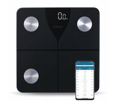 Salente SlimFit czarna / osobista waga diagnostyczna fitness / 180kg / Bluetooth