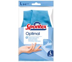 Spontex Optimal (Rozmiar L) / Rękawiczki ochronne do czyszczenia / 1 para