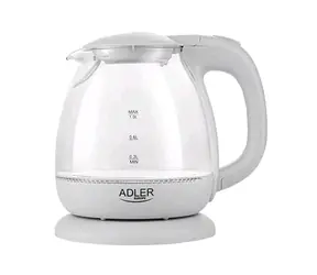 Adler AD 1283G szary / Szybkowar / 1100W / 1 L / szkło