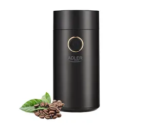 Adler AD 4446bg czarny / Młynek do kawy / pojemnik 75 g / 150W 