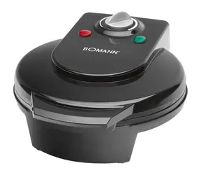 Bomann WA 5018 CB czarny / Gofrownica / 1200W 