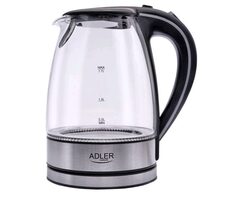 Adler AD 1225 srebrny / Szybkowar / 2200W / 1,7 L / szkło