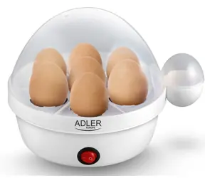 Adler AD 4459 biały / Jajowar / 450W / do 7 jaj
