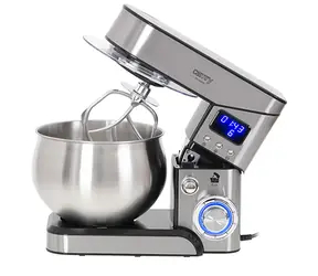 Camry CR 4223 srebrny / Robot kuchenny / 2000 W / 5 l / 6 prędkości