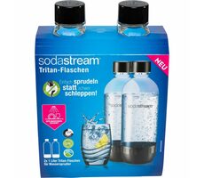Butelka SodaStream Tritan 2 x 1l czarna 