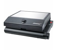 Steba SG 55 srebrna / Opiekacz do kanapek 3 w 1 / 1100 W / 3 wymienne płyty 