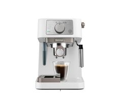 DeLonghi EC260.W Stilosa / Ekspres dźwigniowy / 1100 W / 1 l / 15 bar / spieniacz do mleka