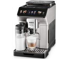 DeLonghi Eletta Explore ECAM 450.65.S srebrny / automatyczny ekspres do kawy / 1450 W / 19 bar / 1,8 l / pojemnik 300 g 