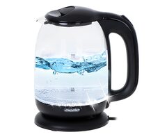 Mesko MS 1302 czarny / Czajnik szklany instant / 1850W / 1,7 L