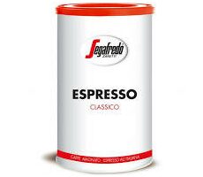 Segafredo Espresso Classico puszka 250 g / Kawa mielona / 80% Arabica i 20% Robusta