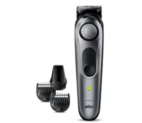 Braun BT7420 czarno-szary / trymer do brody / 100 min pracy / 0,5-10mm 