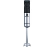 Electrolux E5HB1-6SS srebrny / Blender ręczny / 800 W / 2 prędkości + turbo / rozdrabniacz i pojemnik 